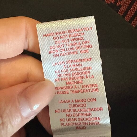 Red Carter Calypso Embroidered Pom Pom Mini-Dress Size XS - Picture 14 of 15